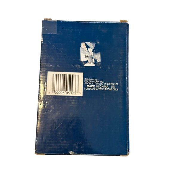 Porcelain Cross With Ribbon 7.5" Religious Wall Decor By DCC Decor Inc - White - Picture 2 of 5